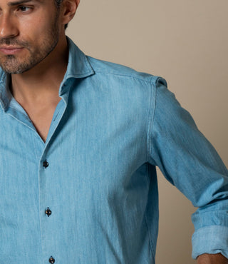 Italian Indigo Denim – Italian denim shirt | VESTITI