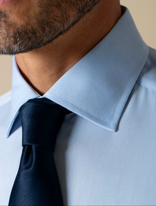 Italian classic collar detail, 15 stitches per inch | VESTITI
